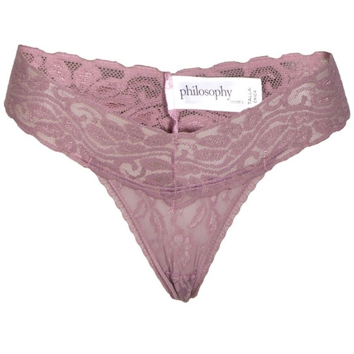 Tanga de Encaje con Puente de Algodón Philosophy Jr