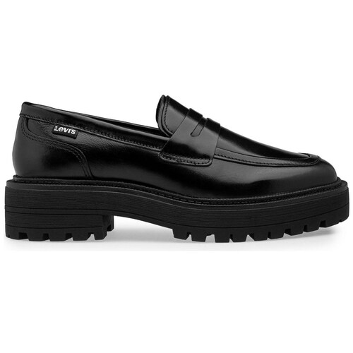 Mocasín Suela Dentada con Antifaz Negro Levis