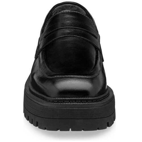 Mocasín Suela Dentada con Antifaz Negro Levis