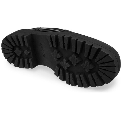 Mocasín Suela Dentada con Antifaz Negro Levis