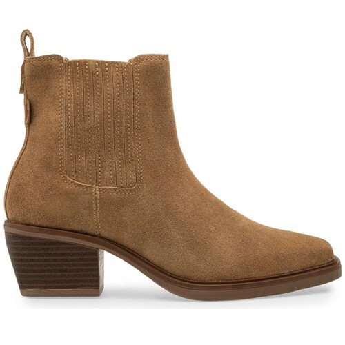 Bota Vaquera con Elásticos Beige Levis