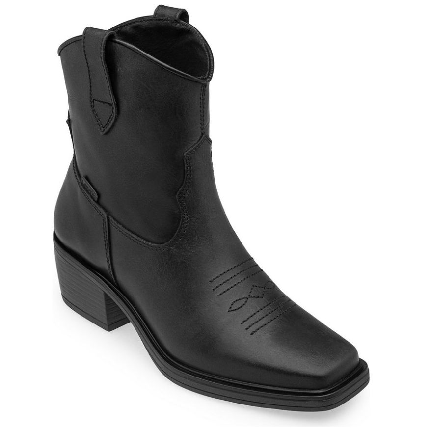 Bota Vaquera Negra Levis