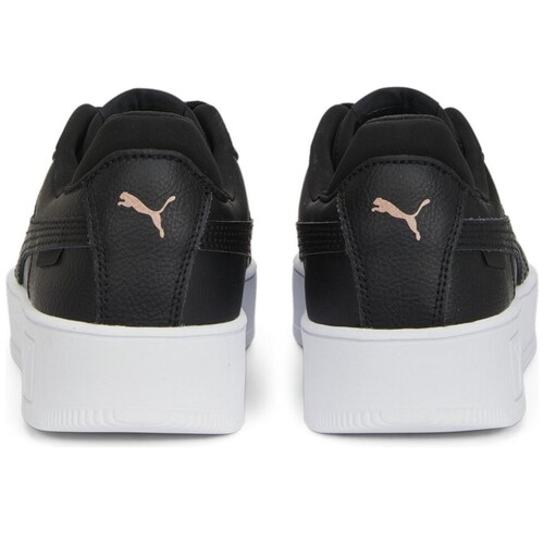 Tenis Casual con Plataforma Negro Puma
