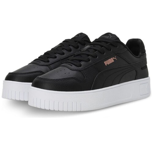 Tenis Casual con Plataforma Negro Puma