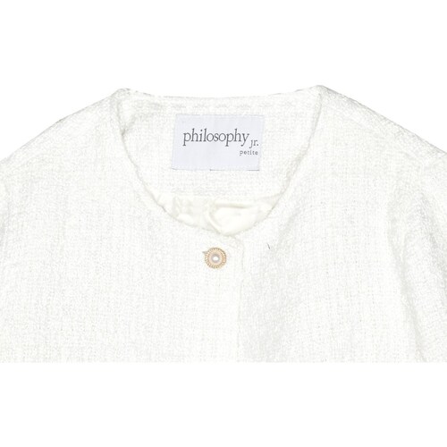 Abrigo Corto con Bolsillos y Botones para Mujer Philosophy Jr Petite