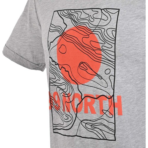 Playera Fukka Manga Corta Estampada para Hombre
