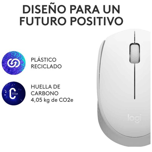 Mouse Logitech M170 Blanco