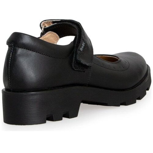 Zapato Escolar Ajuste Velcro 18-21 Negro Dogi para Niña