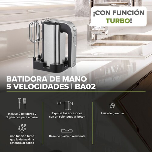 Batidora Avera de Mano 5 Velocidades
