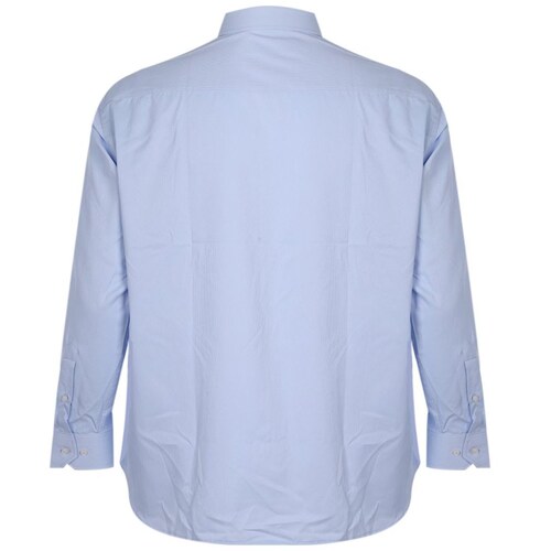 Camisa Pierre Cardin Manga Larga Azul para Hombre Plus