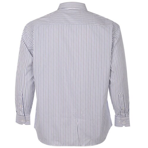 Camisa Pierre Cardin Manga Larga Rayas Azul para Hombre Plus