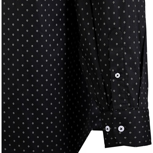 Camisa Cavalatti Manga Larga Estampada para Hombre Plus