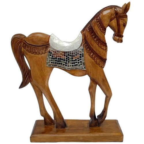 Caballo de Madera Vintage Home