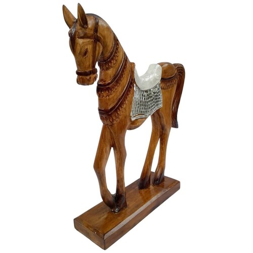 Caballo de Madera Vintage Home