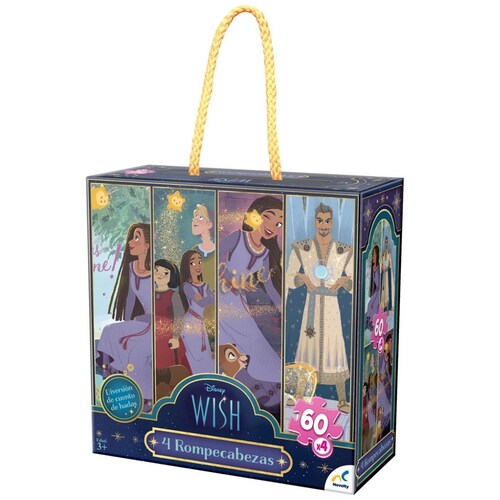 Rompecabezas 4 en 1 Wish