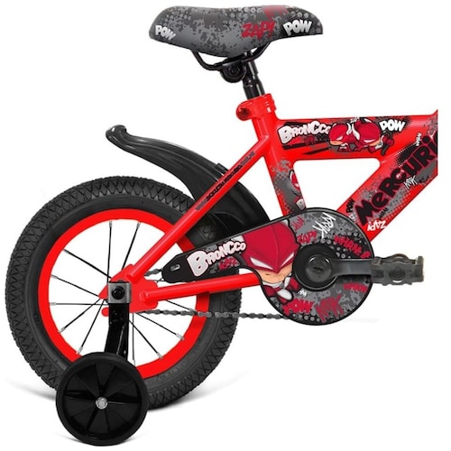 Bicicleta Roja Broncco Rodada 12 1V