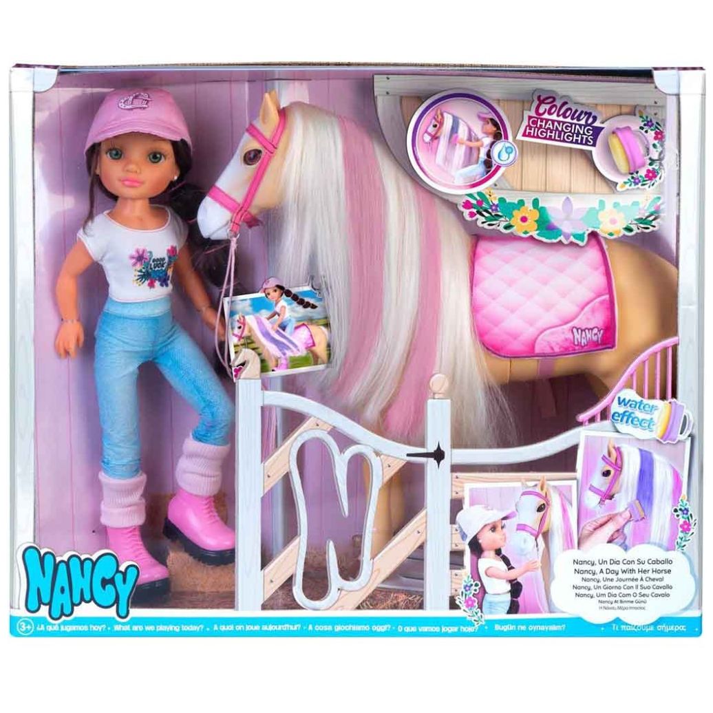 Muñeca Nancy un Día con Su Caballo