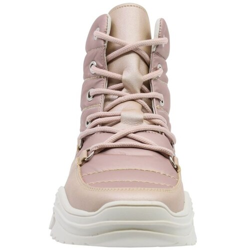 Bota Coqueta Textil con Agujeta 19-24 Rosa