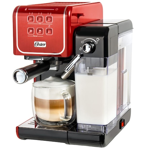 Buy Oster 2 Cups Prima Latte Coffee Maker Red [6601R] Online