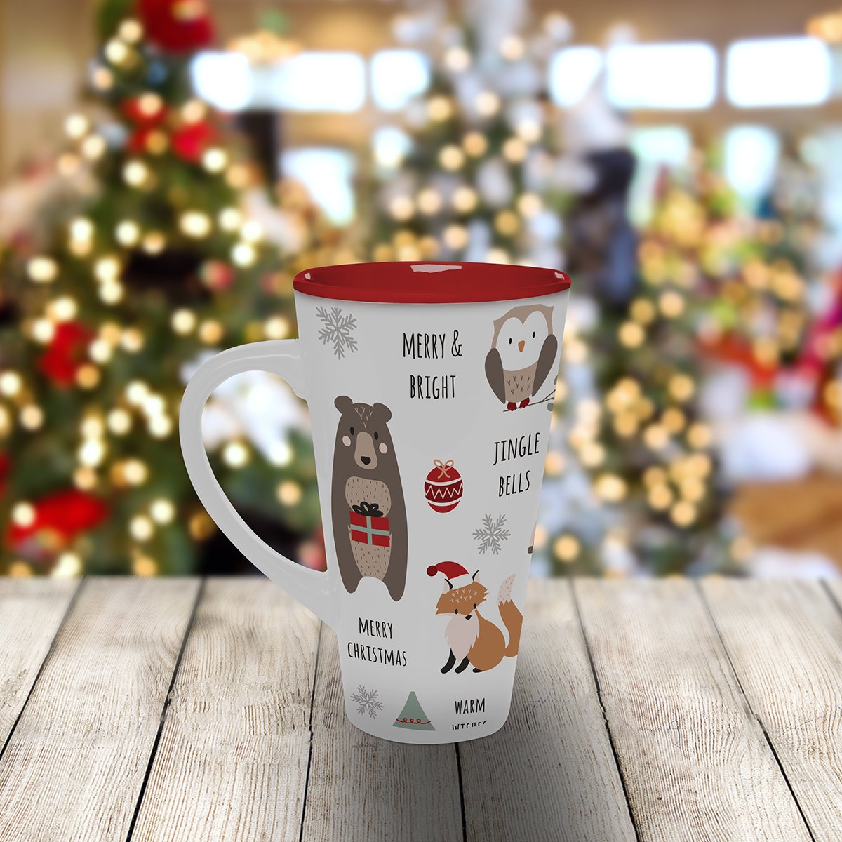 Taza de 473 Ml de Ceramica Warm Wishes Stephan Roberts Home