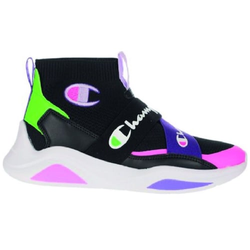 Tenis Bota Champion 22.5-25 Negro