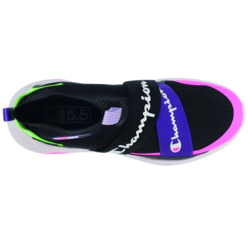 Tenis Bota Champion 22.5-25 Negro