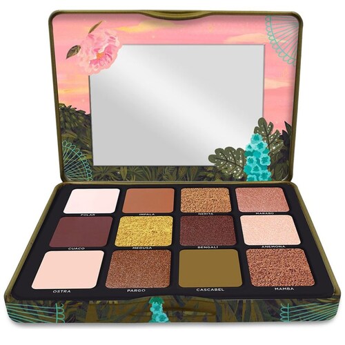 Set de 12 Tonos de Sombras Fauna Yuya