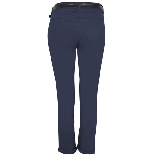 Pantalón Elle Corte Skinny con Valenciana y Cinturón