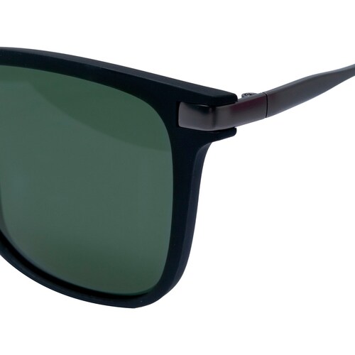 Lentes de Sol Cuadrados Mica Polarizada Verde Emanuel Ungaro
