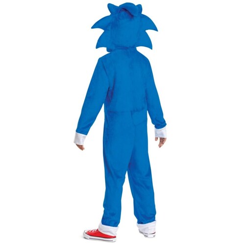 Disfraz Sonic Movie Clasico Talla L 10 a 12  Sonic The Hedgehog 2