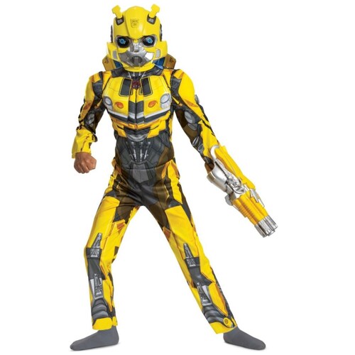 Disfraz Bumblebee Musculoso Talla M 7 a 8  Transformers