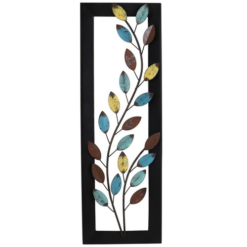 Decorativo de Pared Panel Leaf Vintage Home