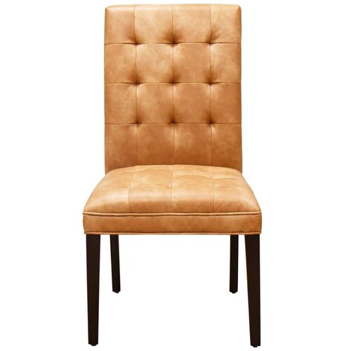 Silla Miso Leather Camel Vintage Home