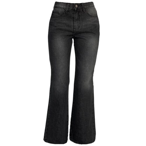 Jeans Dama Flear Negro Jeanious