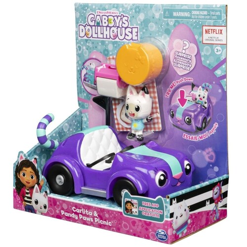 Picnic con Carlita Y Pandy Patas Gabby´s Dollhouse