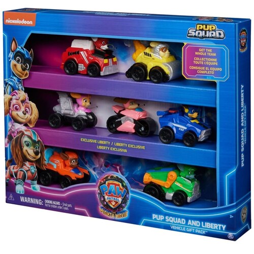 Pptmm Set Vehículos Paw-Ket Paw Patrol