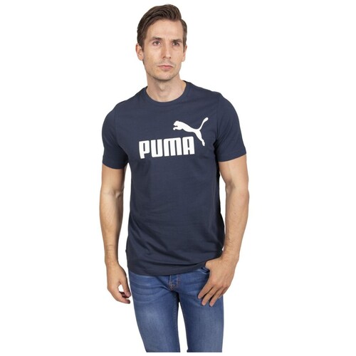 Camiseta Puma Essentials Hombre Blanco