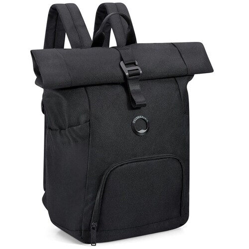 Backpack Citypak Rolltop 15.6" Negro Delsey