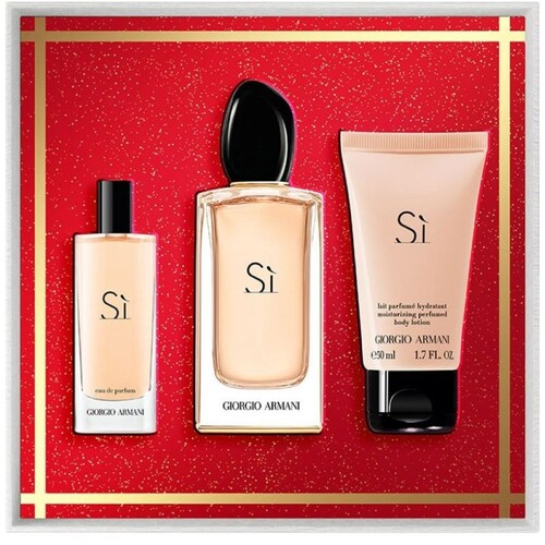 Set Eau de Parfum Armani si 100 Ml para Mujer