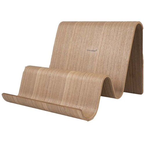 Home Nature Soporte de Madera para Tablet 21X9.5X11.5 Cm