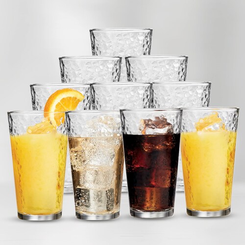 Set 10 Vasos Hiball Miamibeach 473Ml Glassman