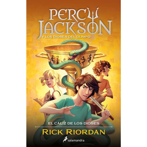 Percy Jackson Y el Cáliz de los Dioses Penguin Rhge