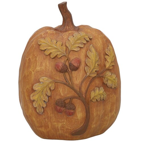 Harvest Calabaza con Bellotas Pintadas 21Cm Gto