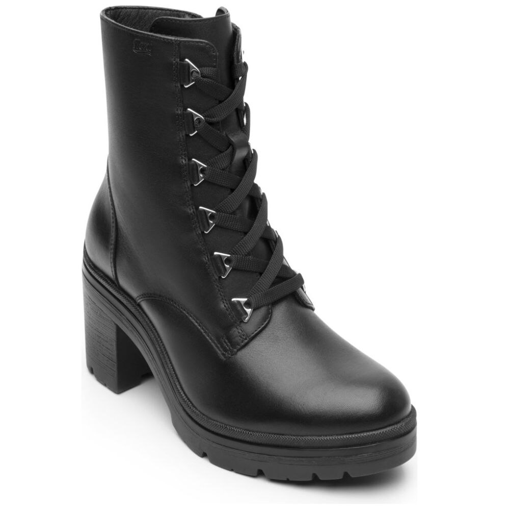 Botas de discount agujeta con tacon