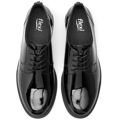 Menstyle Casual de Charol para Mujer Flexi