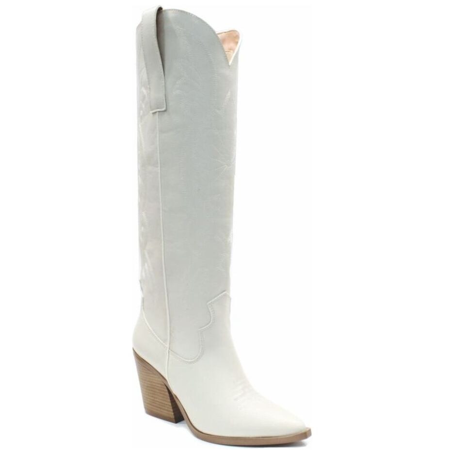 Botas best sale blancas cowboy