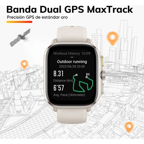 Smartwatch Deportivo Cheetah Square Champaña Amazfit