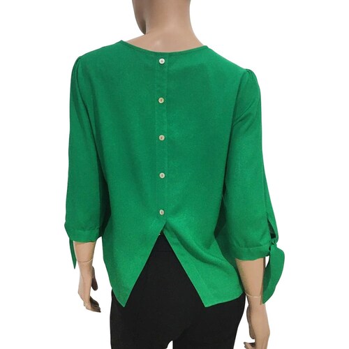 Blusa Cuello Redondo Marca Tr3S para Mujer