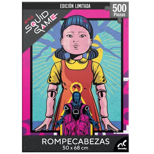 Rompecabezas Edición Limitada Juego Del Calamar 1000 Piezas.