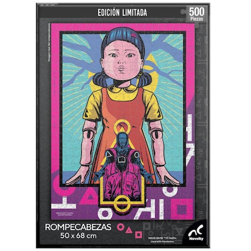 Rompecabezas Edición Limitada Juego Del Calamar 1000 Piezas.